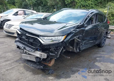 2018 Honda Cr-V Touring из США, поврежденный, VIN 7FARW2H98JE038202